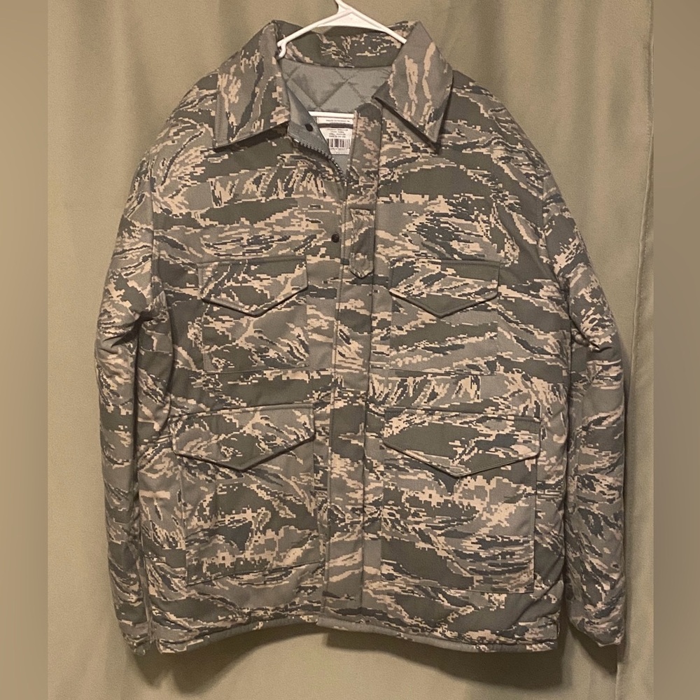 USAF Dakota Outerwear CP196ABU CHORE PARKA Insulated Heavy Jacket Small-Regular